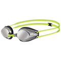 Arena Tracks Jr Mirrored Goggle lime silver