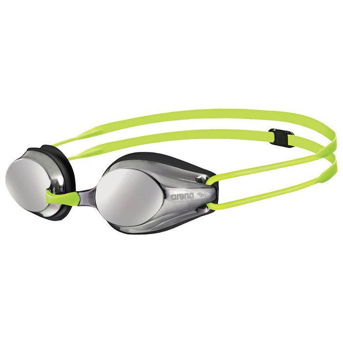 Arena Tracks Jr Mirrored Goggle lime silver