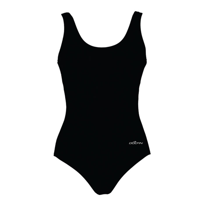Dolfin Aquashape Moderate Scoop Back black