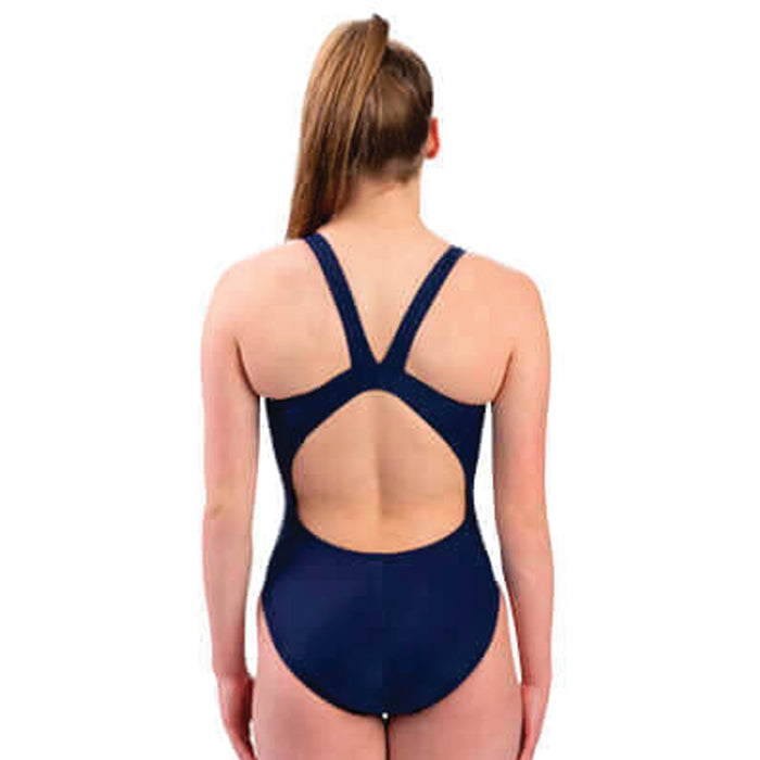 Dolfin Solid Lycra HP Back navy back