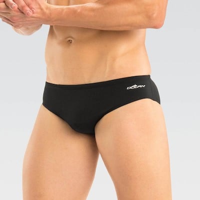Dolfin Solid Polyester Racer black