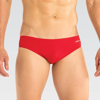 Dolfin Solid Polyester Racer red