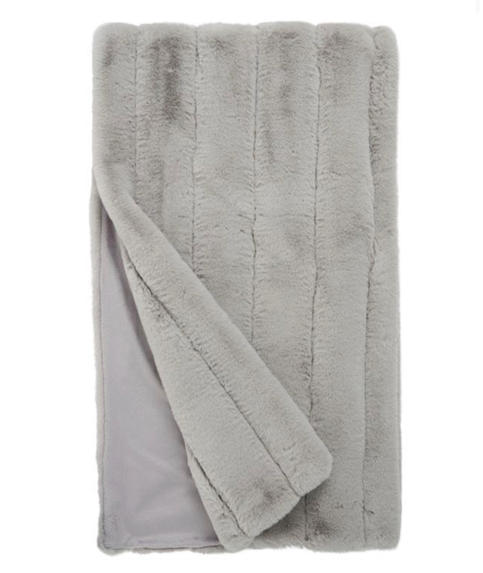 Dove Posh Faux Fur Throw 60"x72"