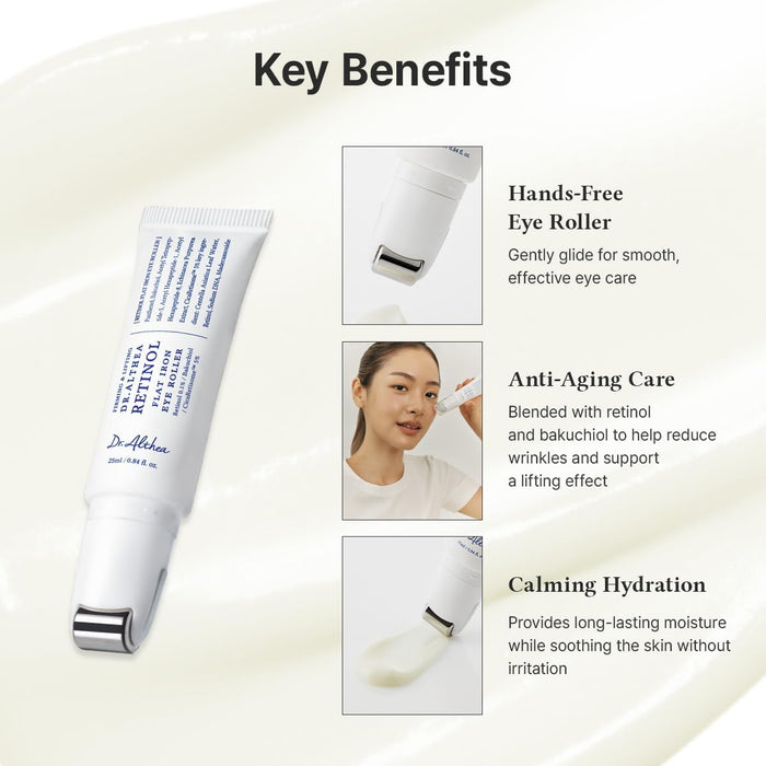 Dr. Althea Retinol Flat Iron Eye Roller packaging box
