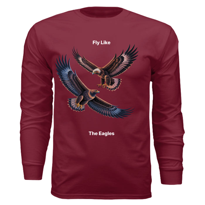 CARDINAL RED / S / Gildan G540 Adult 5.3 oz. Long-Sleeve T-Shirt