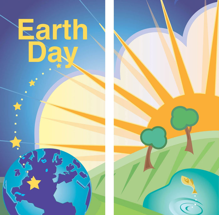 Earth Day Vinyl Double Vinyl Banner Set Dekra-Lite