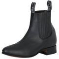 El Canelo - Charro Ankle Boot   - Atlas Black