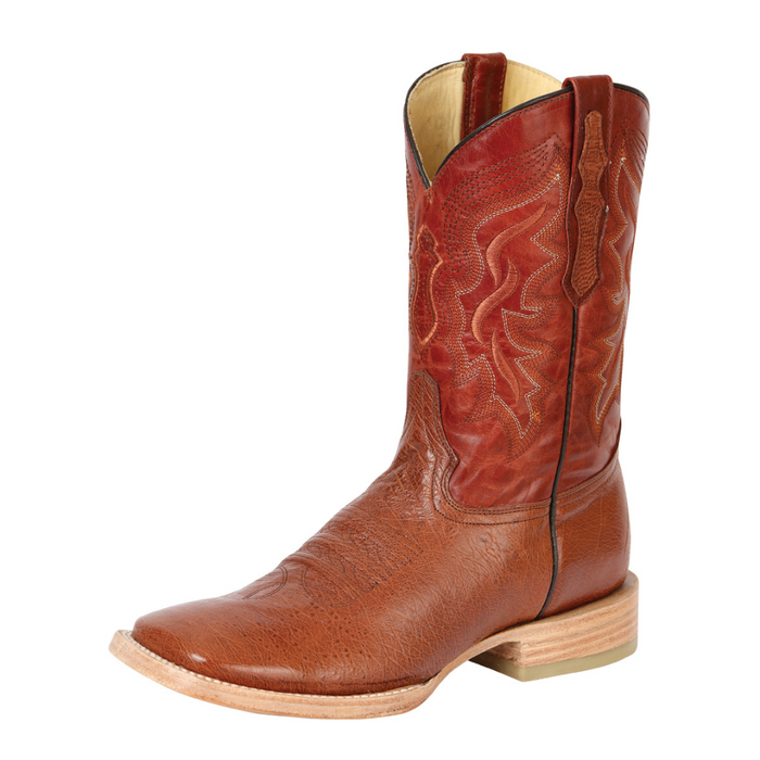 Brown cowboy boot