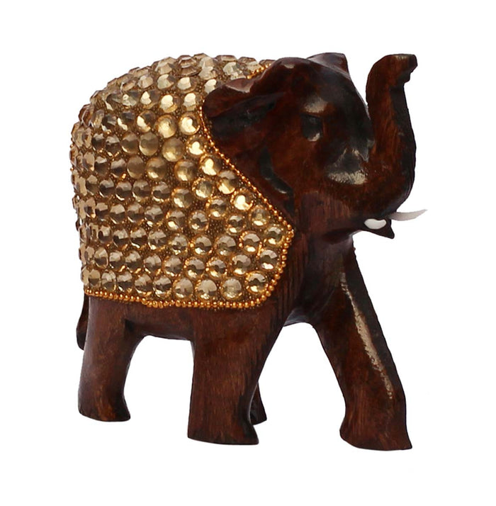 Elephant with Gold Details