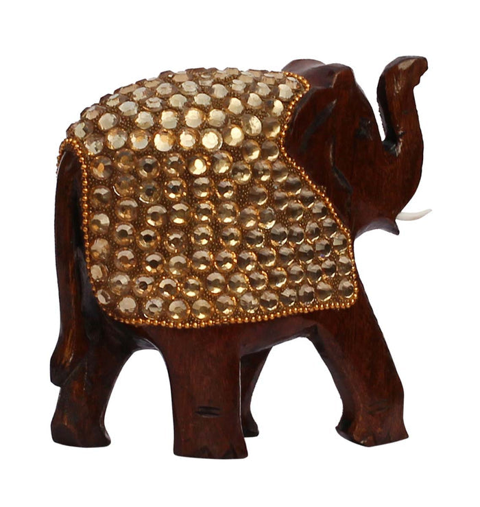 Elephant with Gold Details