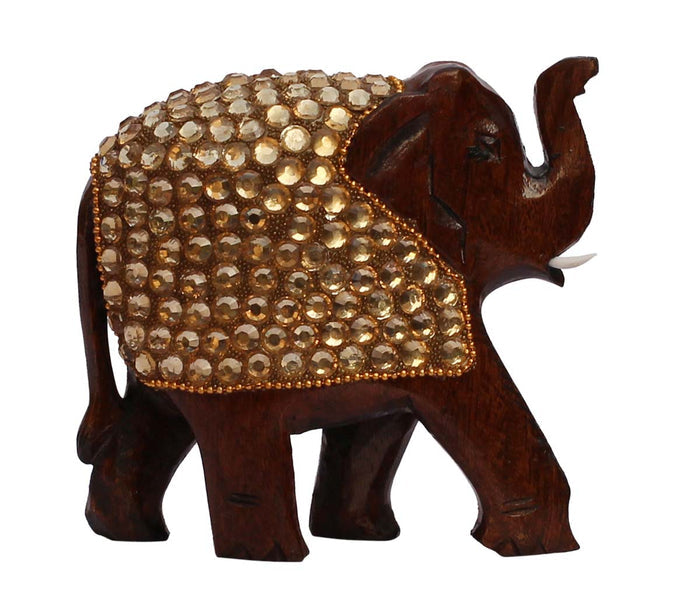 Elephant with Gold Details