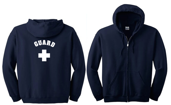 Elsmore Guard Full Zip Hooded Sweatshirt navy