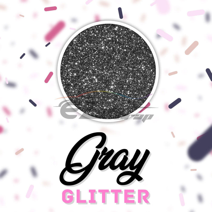 ESSMO™ Gray Glitter Sparkle Heat Transfer Vinyl HTV DG20
