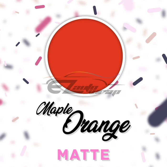 ESSMO™ Maple Orange Matte Solid Heat Transfer Vinyl HTV DP07