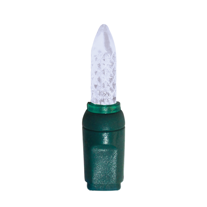Dekra-Lite Cool White Faceted M6 LED Mini Lights