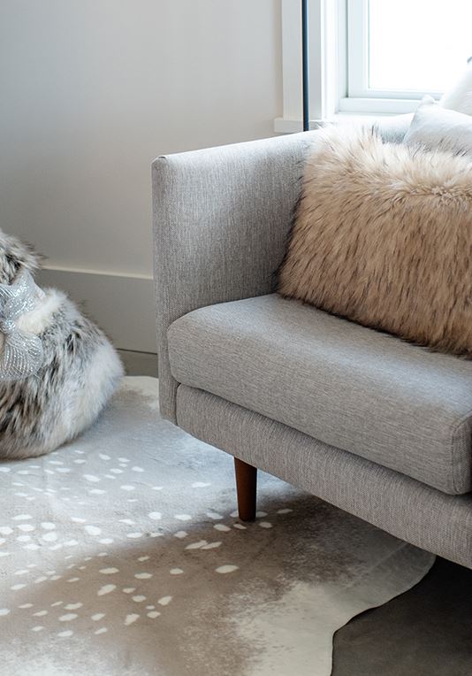 Faux Deer Hide Rug Fabulous Furs