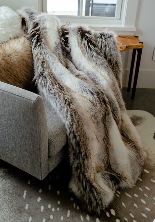 Faux Deer Hide Rug Fabulous Furs