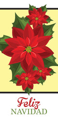 Feliz Navidad Single Vinyl Banner Dekra-Lite