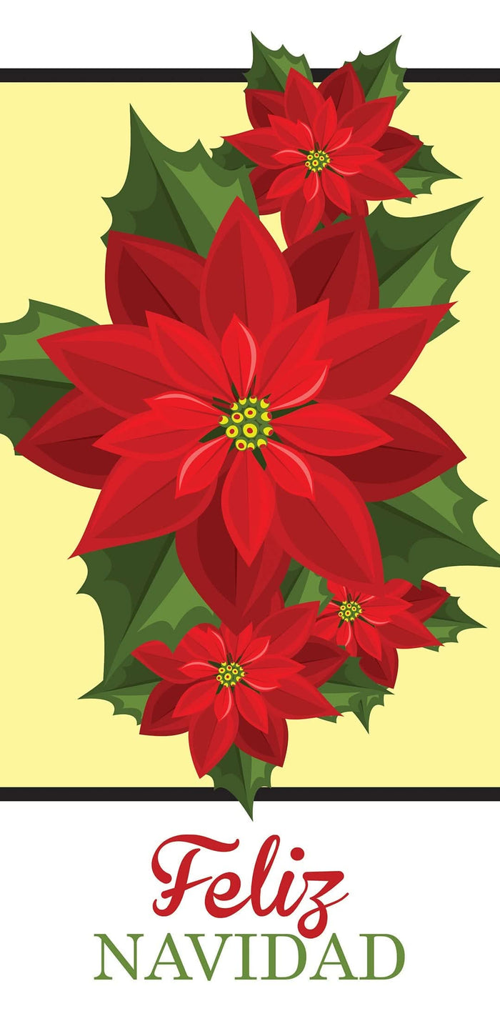 Feliz Navidad Single Vinyl Banner Dekra-Lite