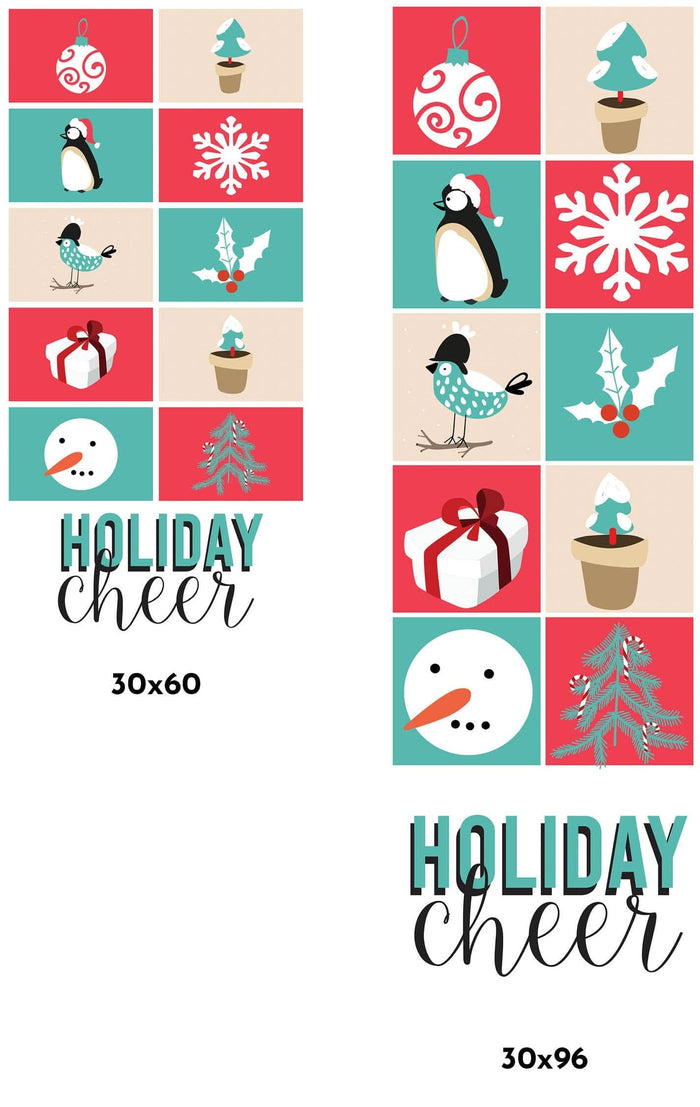Festive Cheer Single Vinyl Banner Dekra-Lite