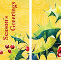 Festive Holly Berries Double Vinyl Banner Set Dekra-Lite