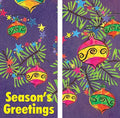 Festive Ornament Double Vinyl Banner Set Dekra-Lite