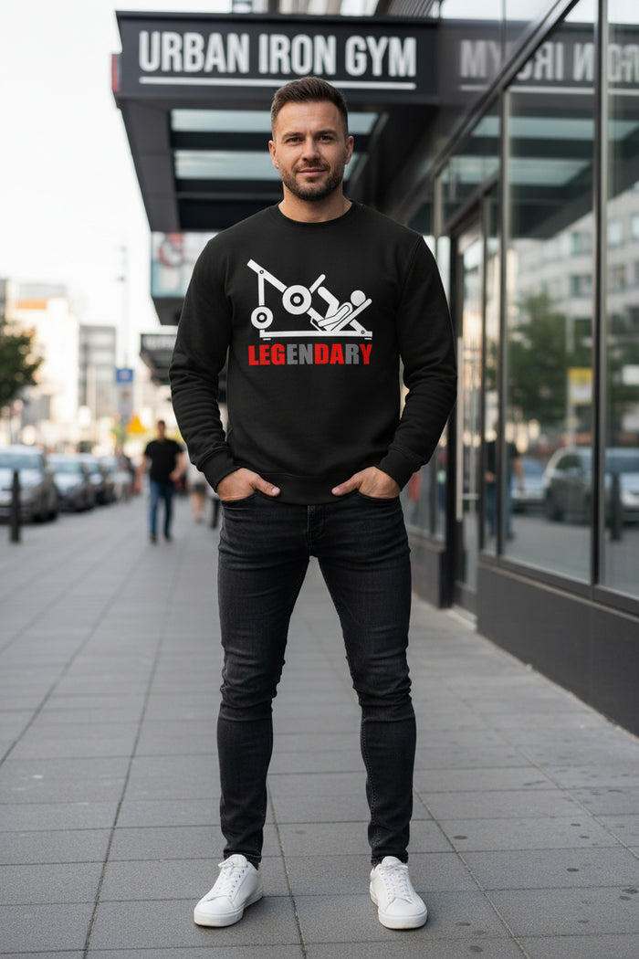 Fierce Legendary Leg-Day Sweatshirt