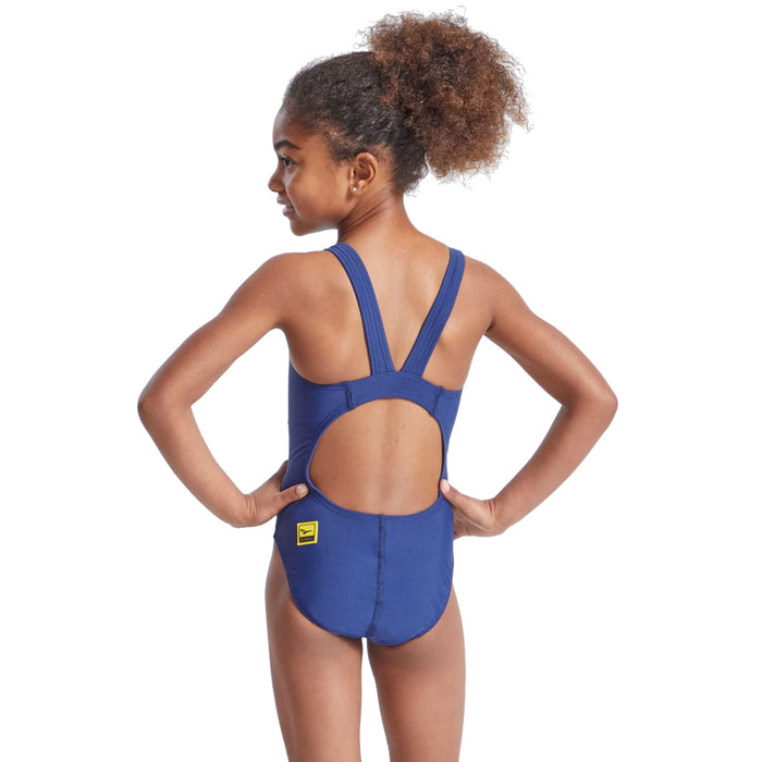 Finis Youth Solid Bladeback navy back
