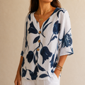 Navy on White / S