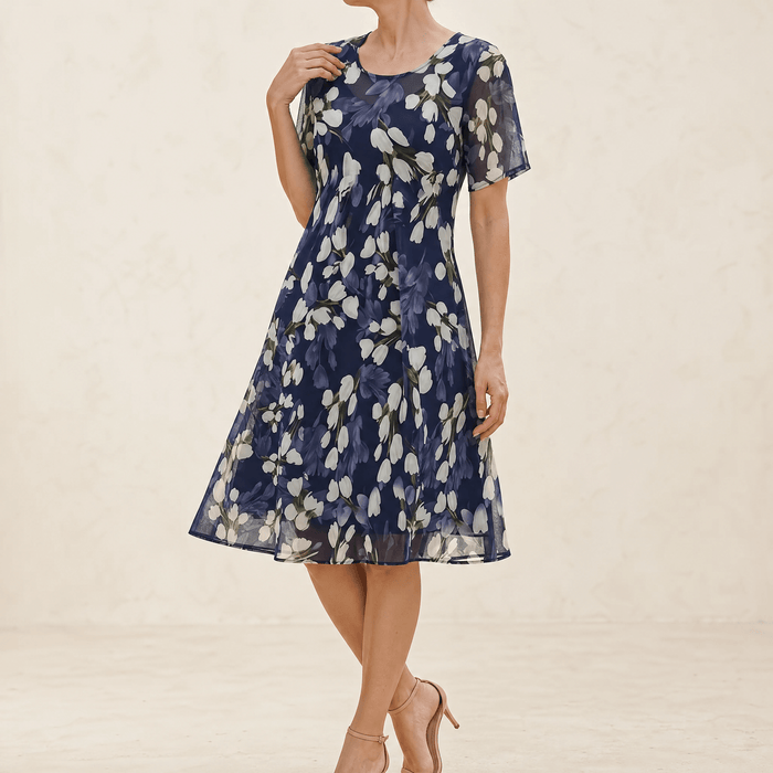 Navy Floral / S