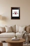 Framed Poster — "Unbreakable Love" (Multi‑Color)