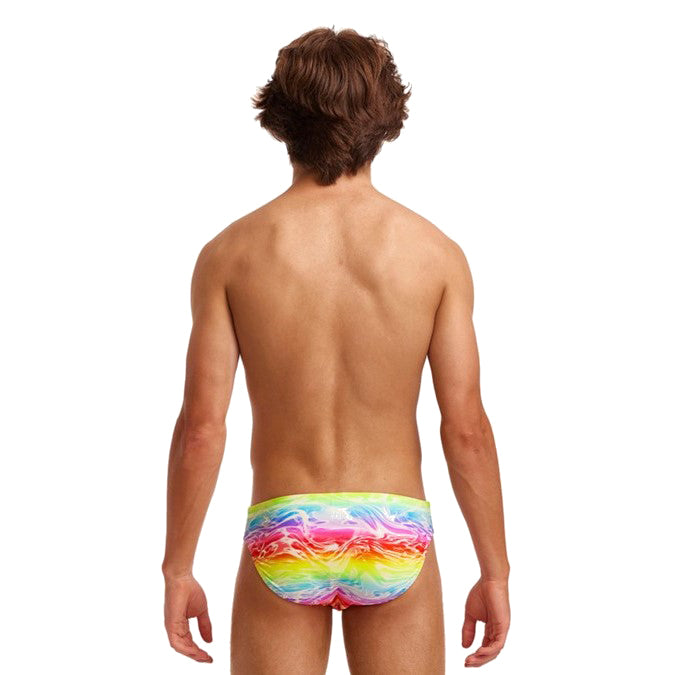Funky Trunk Boy's Brief multi back