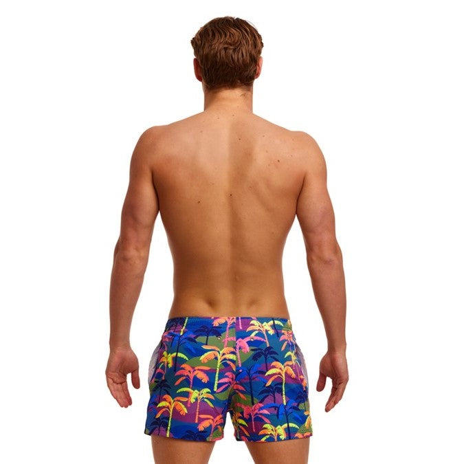 Funky Trunk Men's Shorty Shorts palm back