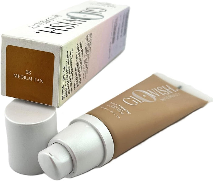 GloWish by Huda Beauty MultiDew Vegan Skin Tint Foundation