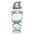 Vintage Green Ribbons and Silver Rings Cocktail Shaker | The Hour Shop