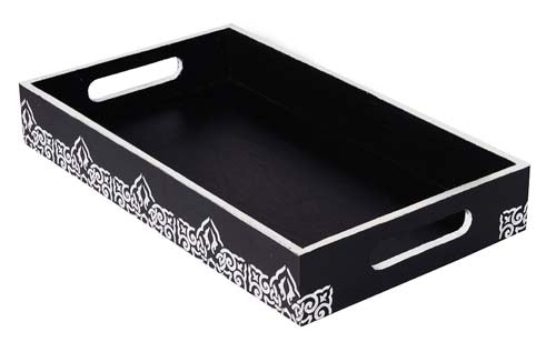 Greying Motif Classy Tray