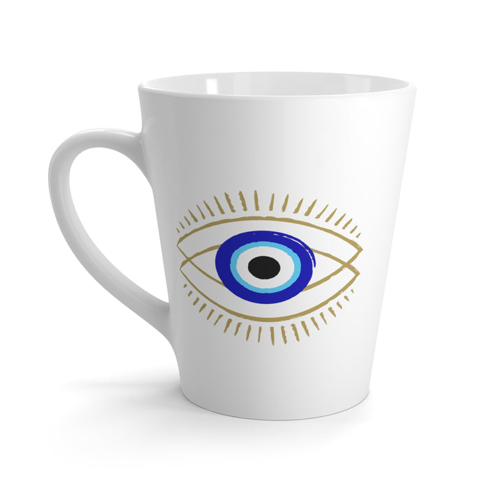 Guardian Gaze Evil Eye Latte Mug