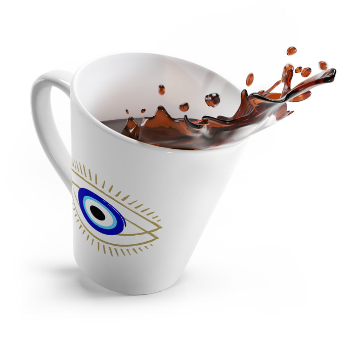 Guardian Gaze Evil Eye Latte Mug