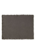 Handloom Placemat Dark Grey, Set of 4 - Rugs by Roo