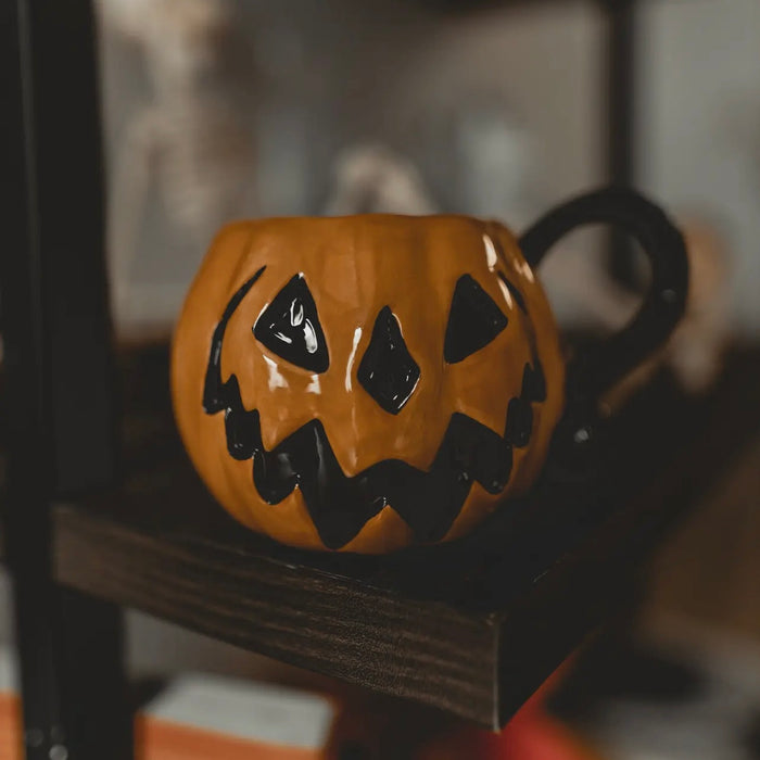 Haunted Hallows Mug - Orange