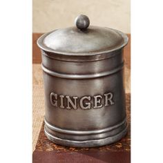 Herb and Spices Tin Canister