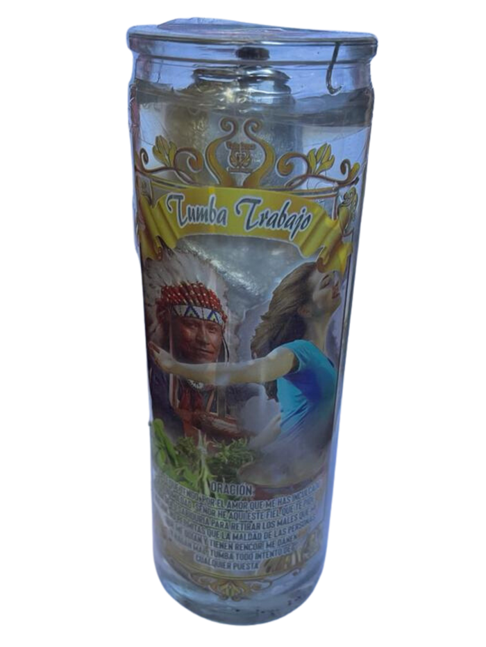 Hex Craft Destroyer Candle: Chief's Protective Force ( Tumba Trabajo)
