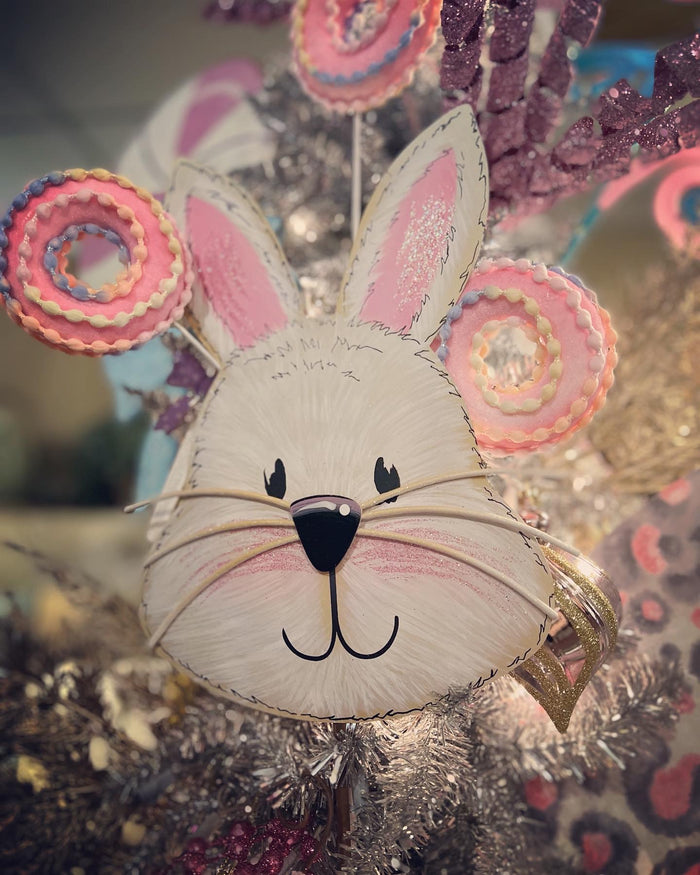 Hippity Hoppity Bunny Metal Stake