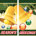 Holiday Bells Double Vinyl Banner Set Dekra-Lite
