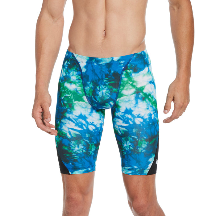 Nike Hydrastrong Tie Dye Jammer blue green front