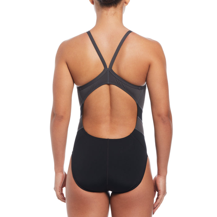Nike Hydrastrong Vex Colorblock Racerback black back