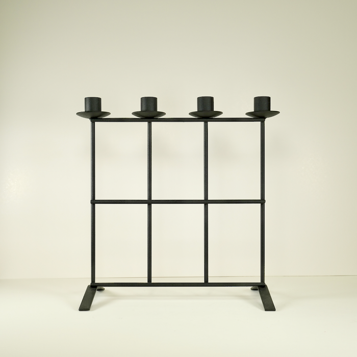 Iron Candle & Ornament Holder