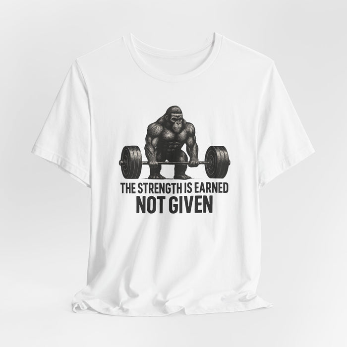 Iron-Willed Barbell Graphic Tee