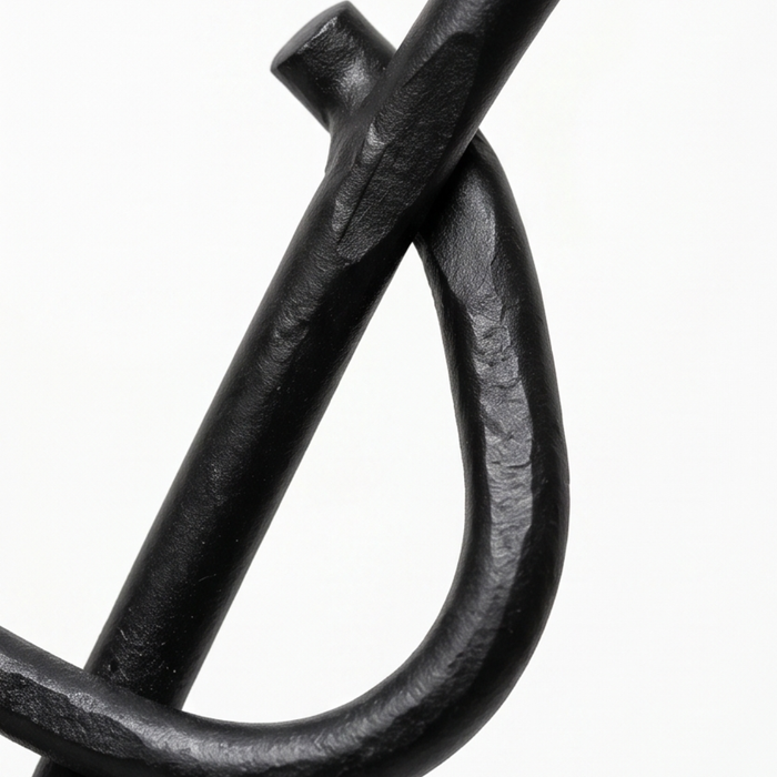 Ironley – Hand-Forged Iron Fisherman Garden Bracket