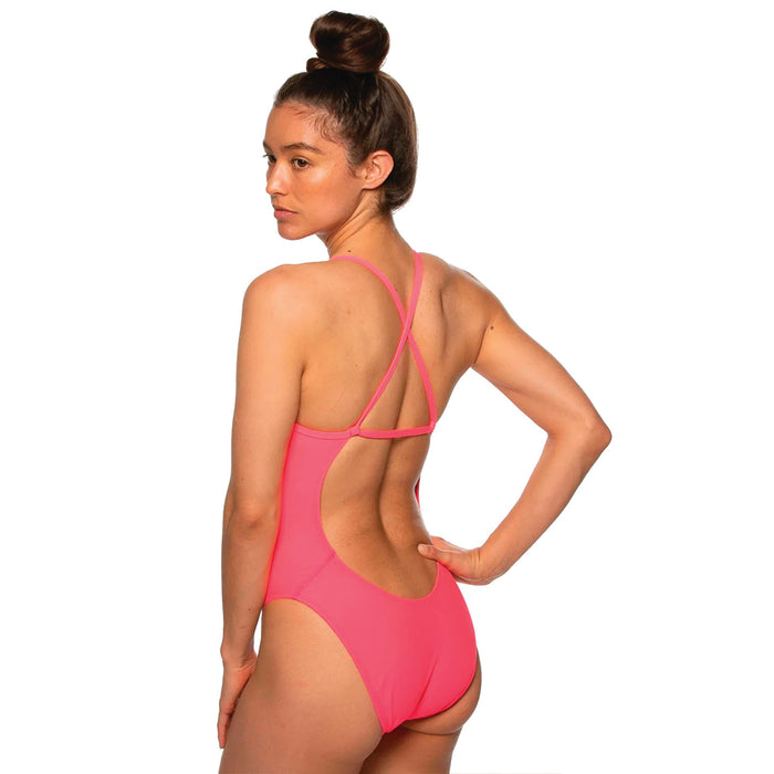 Jolyn Brandon Hot Pink Onesie back